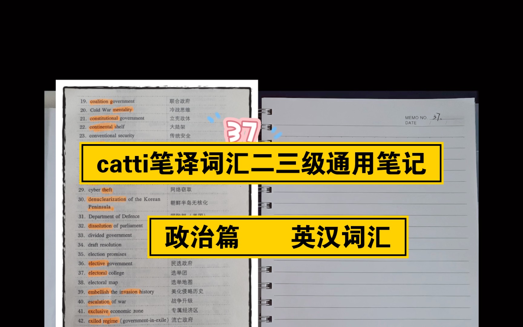 [图]Catti词汇手册笔记二三级通用【12】