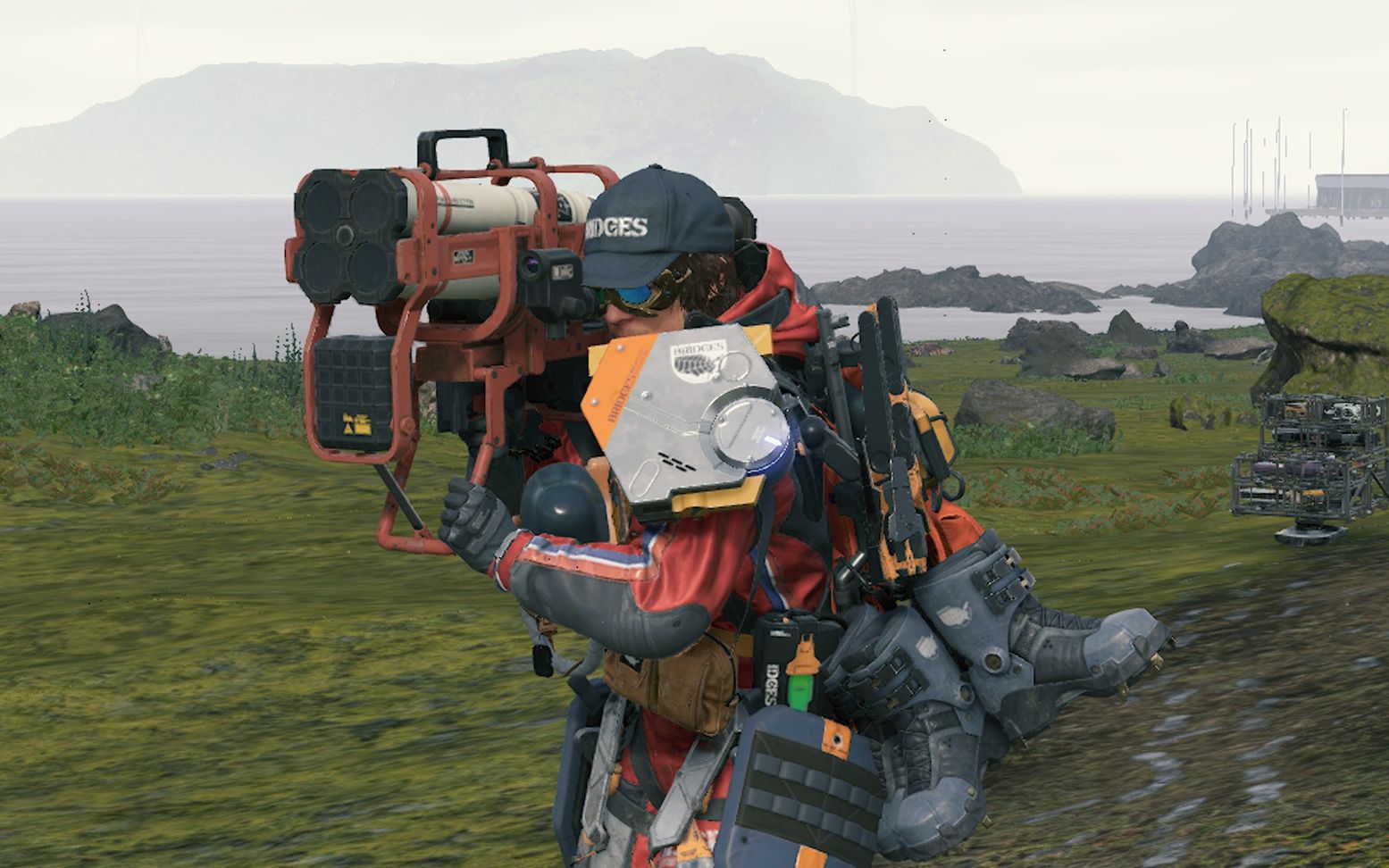 死亡搁浅重武器射击演示