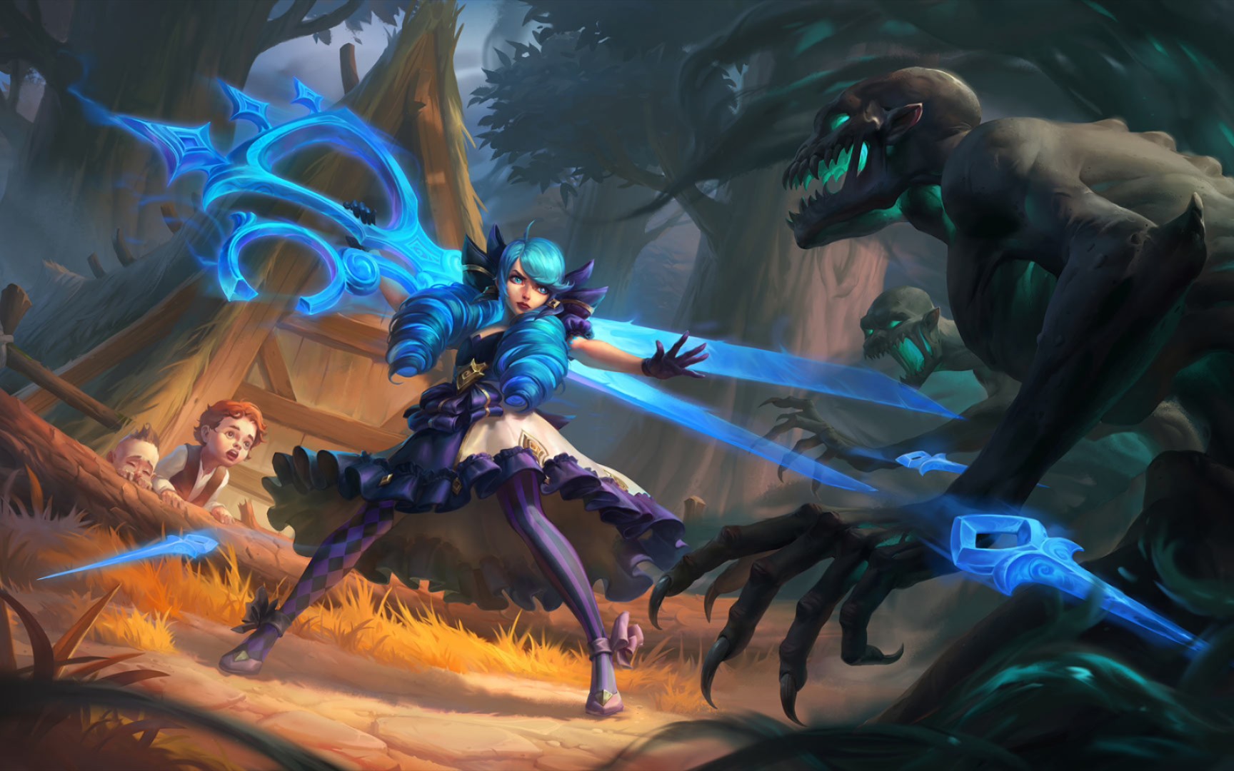 【英雄联盟宇宙】会缝补的陌生人(格温)_英雄联盟