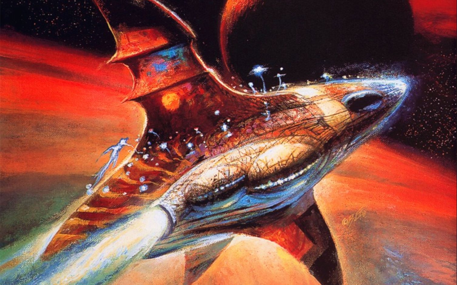 [图]幻想插画大师鲍伯·艾格尔顿 《科幻插画集》（中）Bob Eggleton