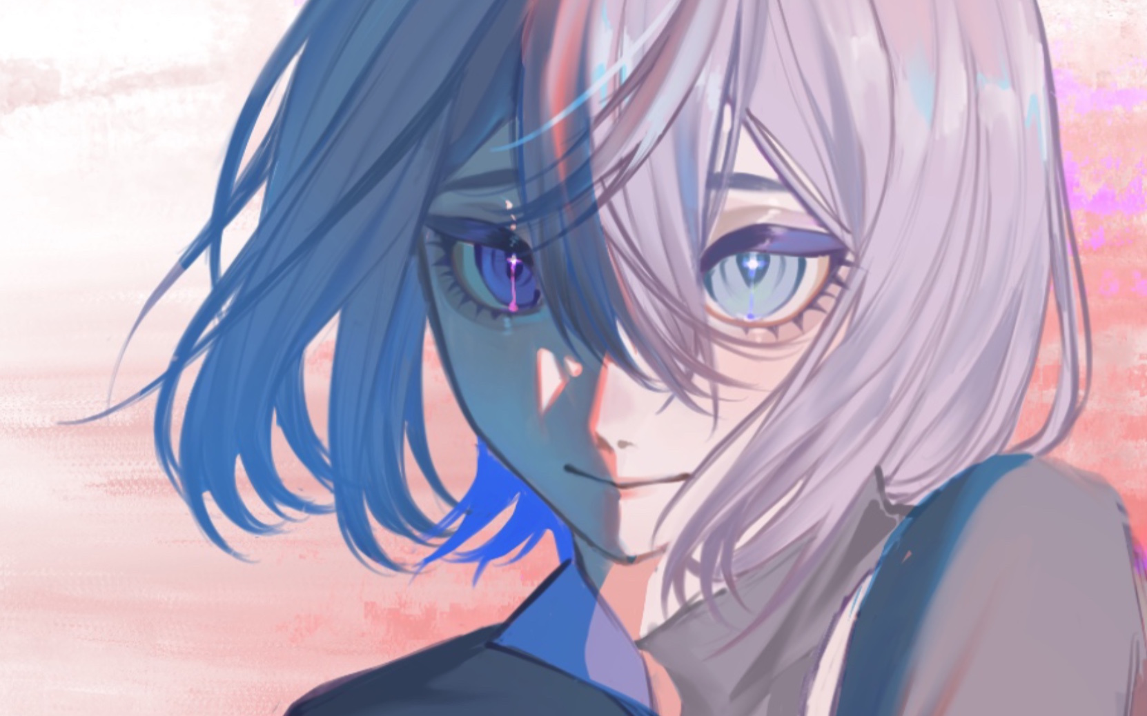 【神宫寺寂雷/绘画过程】"君の神様になりたい.