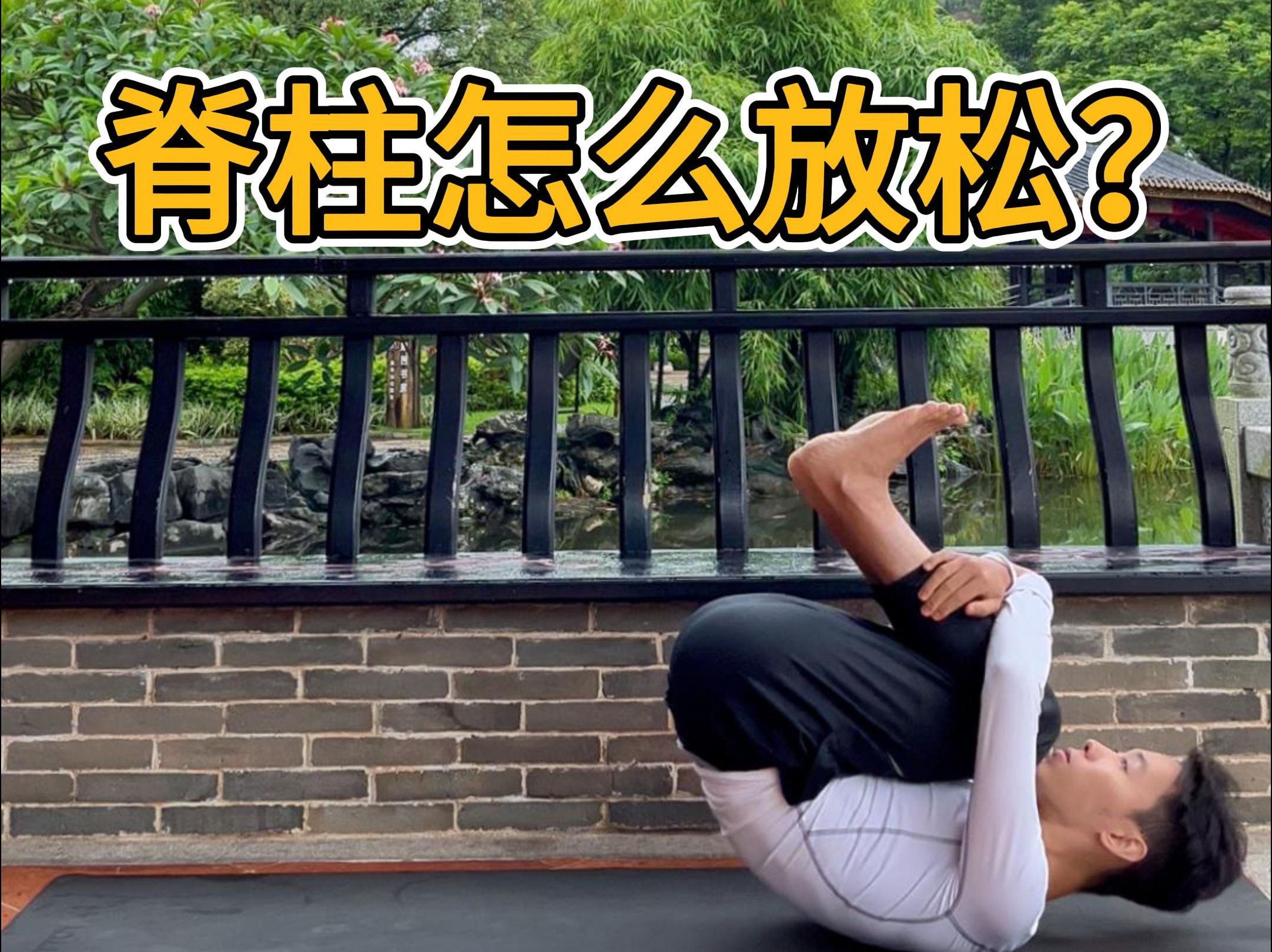 一个动作,每天100个,放松脊柱,按摩脏腑 #瑜伽#居家锻炼#养护脊柱