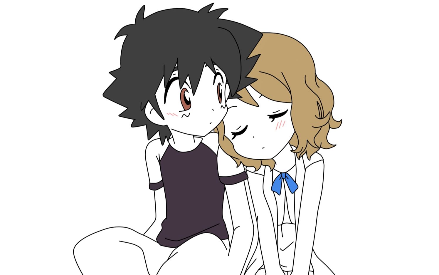 【mad】小智与瑟蕾娜―夜明的流星雨