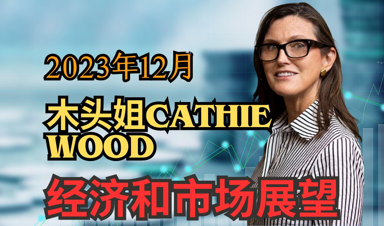 木头姐Cathie Wood2023年12月最新经济和市场展望【双语字幕】哔哩哔哩bilibili