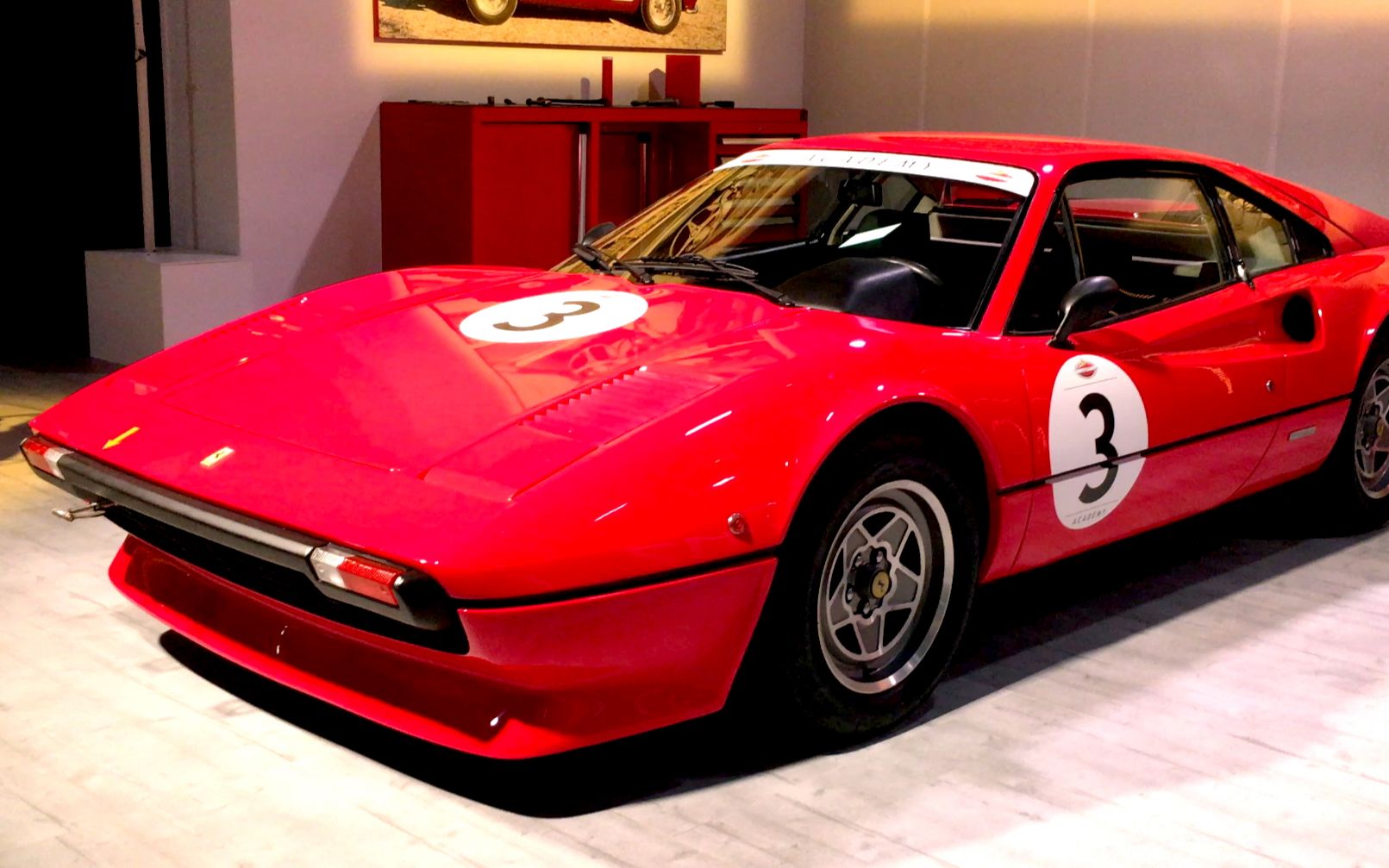 法拉利古典车学院 ferrari 308 gtb [v8发动机] 艺术视频由作者于