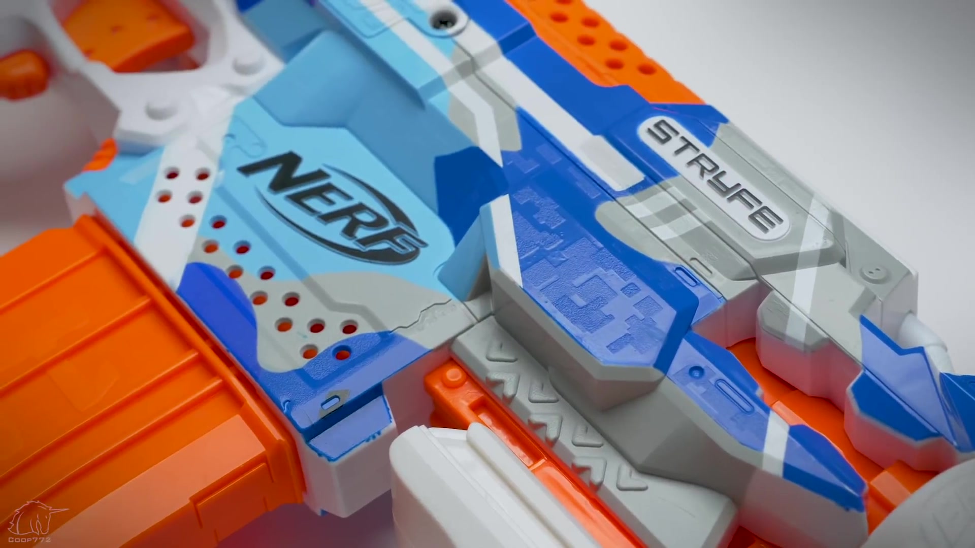 评测nerf精英系列战斗迷彩配色stryfestf