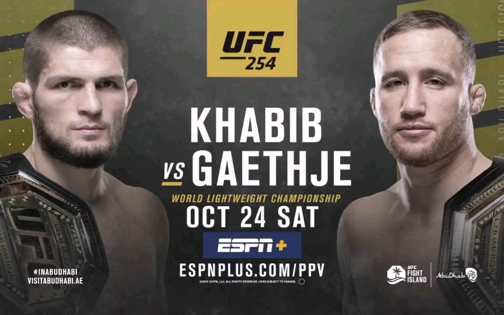 ufc254爆炸中文宣传片冠军vs冠军年度收官大戏小鹰vs盖奇