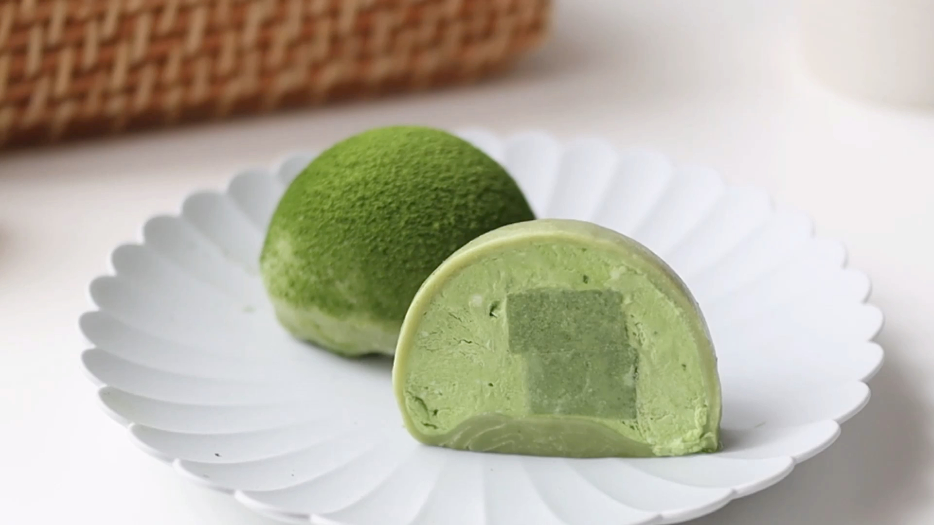 抹茶奶冻雪媚娘～_哔哩哔哩_bilibili