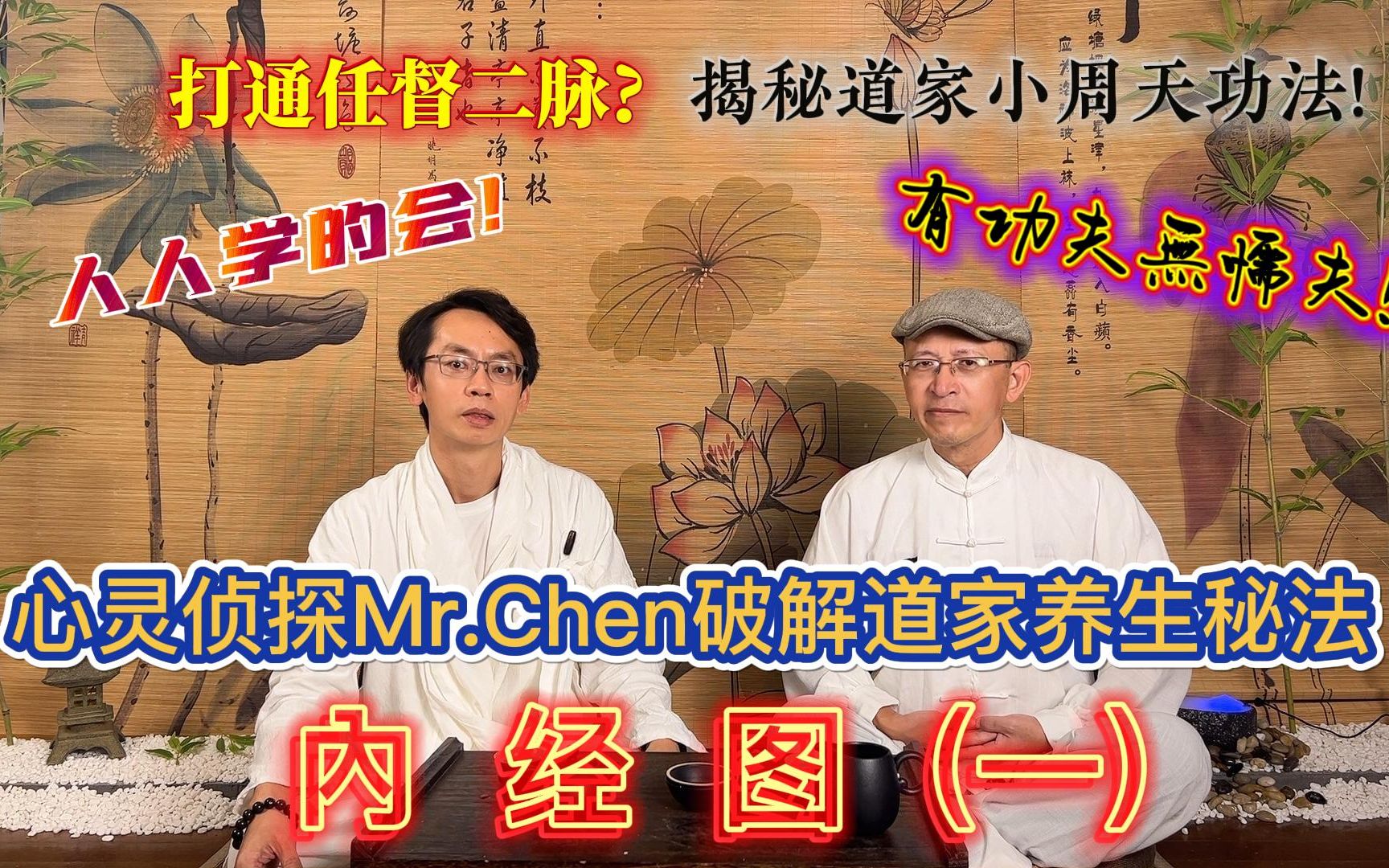 人人皆可练!揭密道家小周天功法!心灵侦探Mr.Chen破解道家养生秘法《内经图》(一)哔哩哔哩bilibili