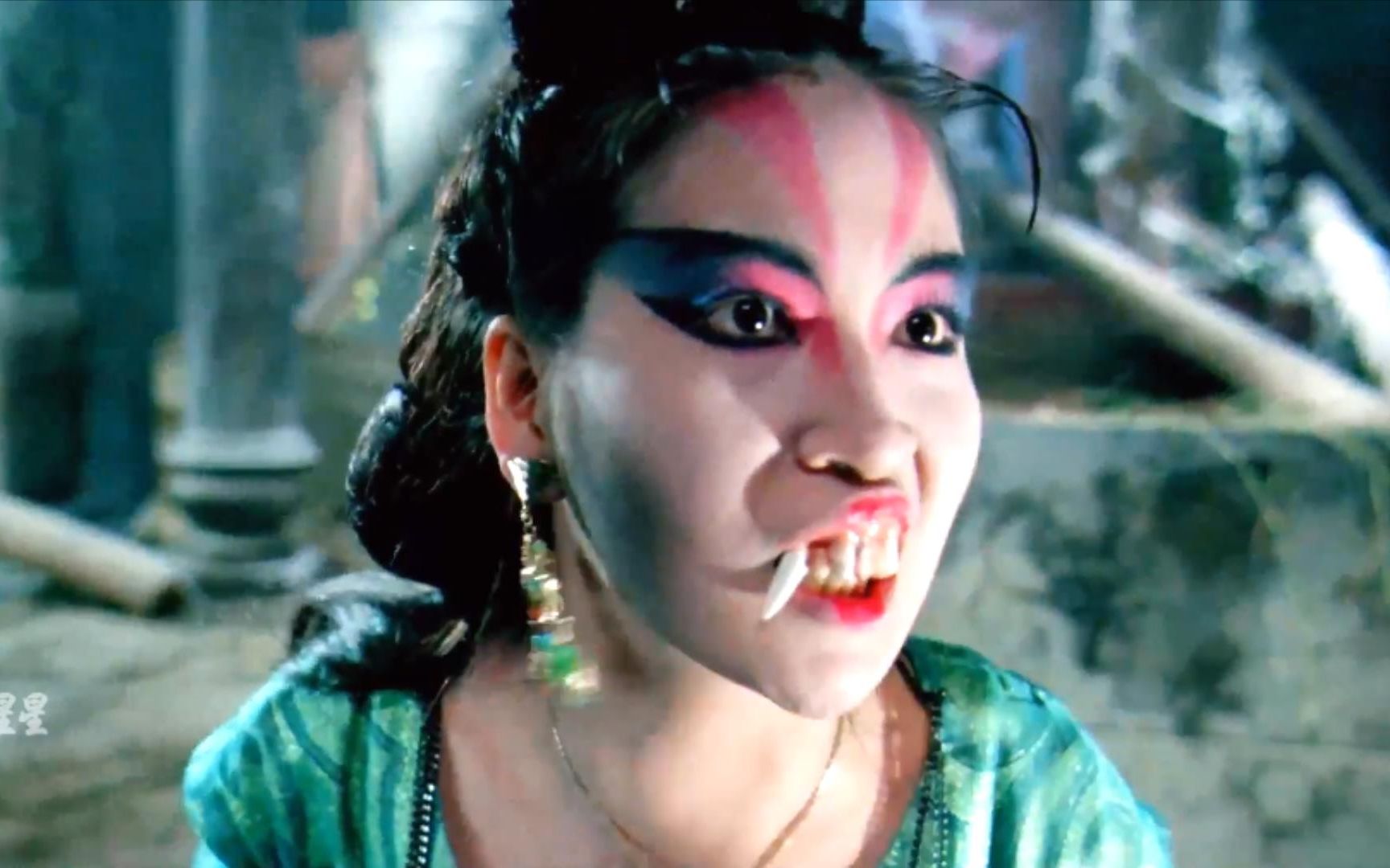 4k修复 ( 传真掌门丘处南降服蟑螂妖 ) 妖魔道之神仙学堂 周慧敏 张敏