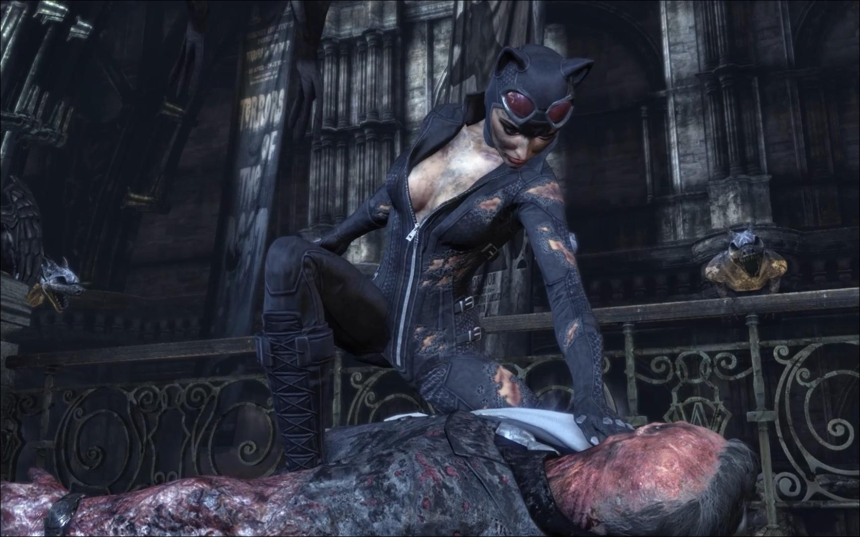 阿卡姆之城 二周目 第十四期 猫女击败双面人