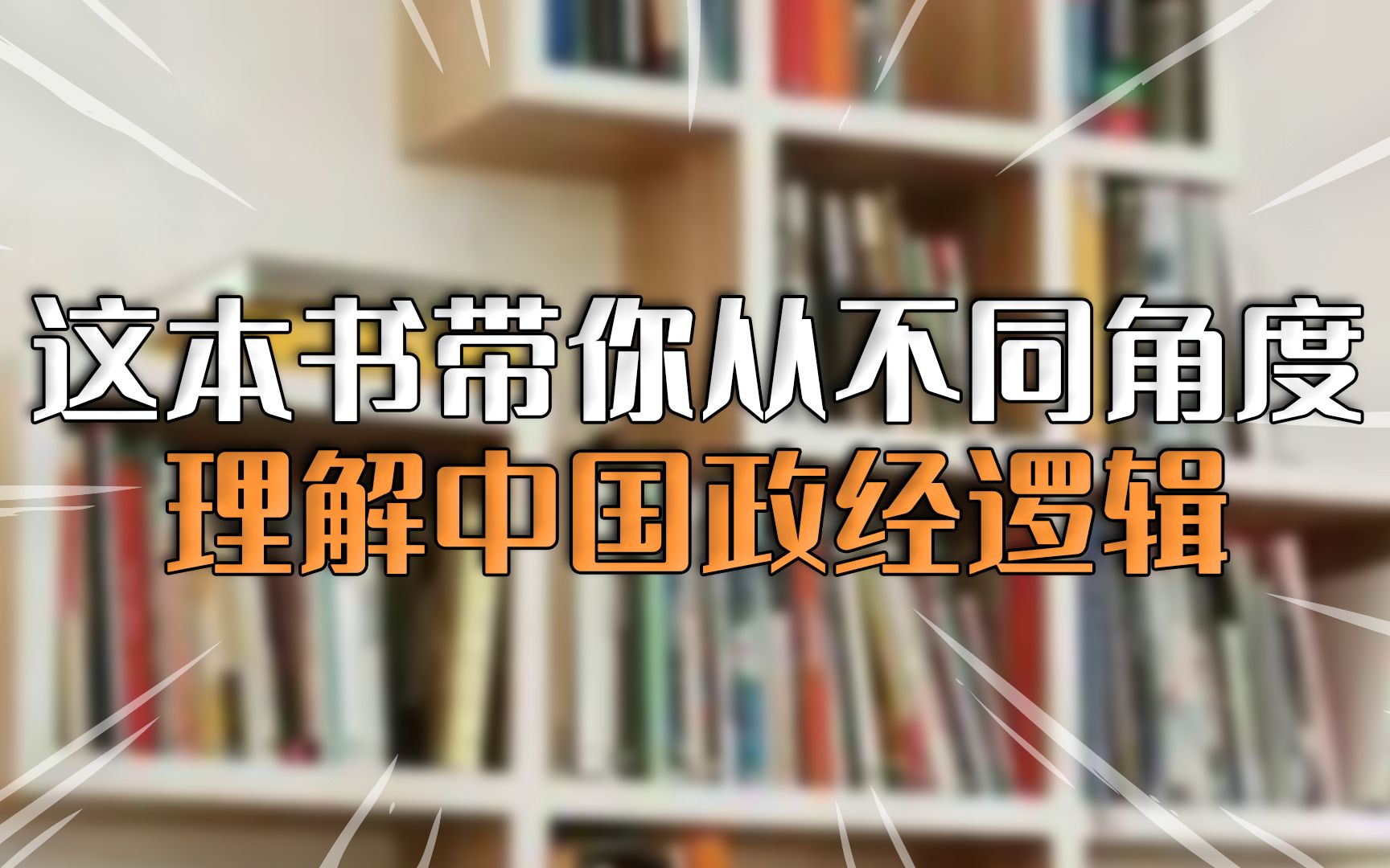 【荐书】这本书带你从不同角度理解中国政治经济哔哩哔哩bilibili