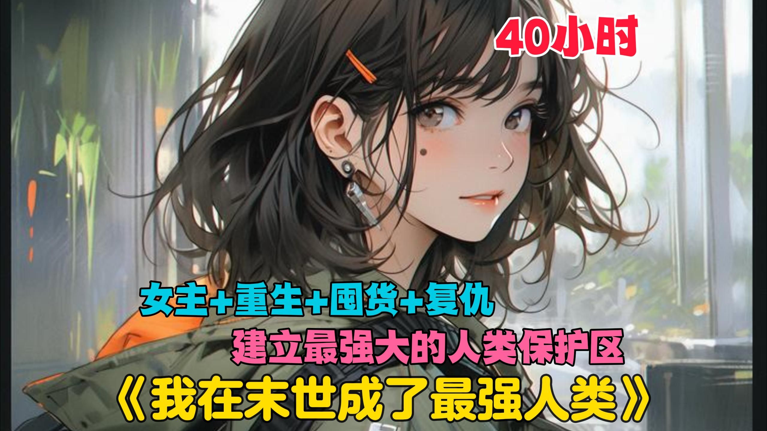 [图]【40小时】更新中《我在末世成了最强人类》前世在末世艰难生存15年，重生回到末世前六个月，那就疯狂买买买，囤囤囤，对那些人渣复仇，然后建立最强的人类保护区。