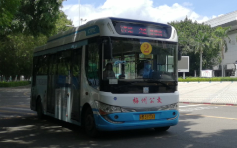 [乘车体验]梅州公交中车teg6820bev03