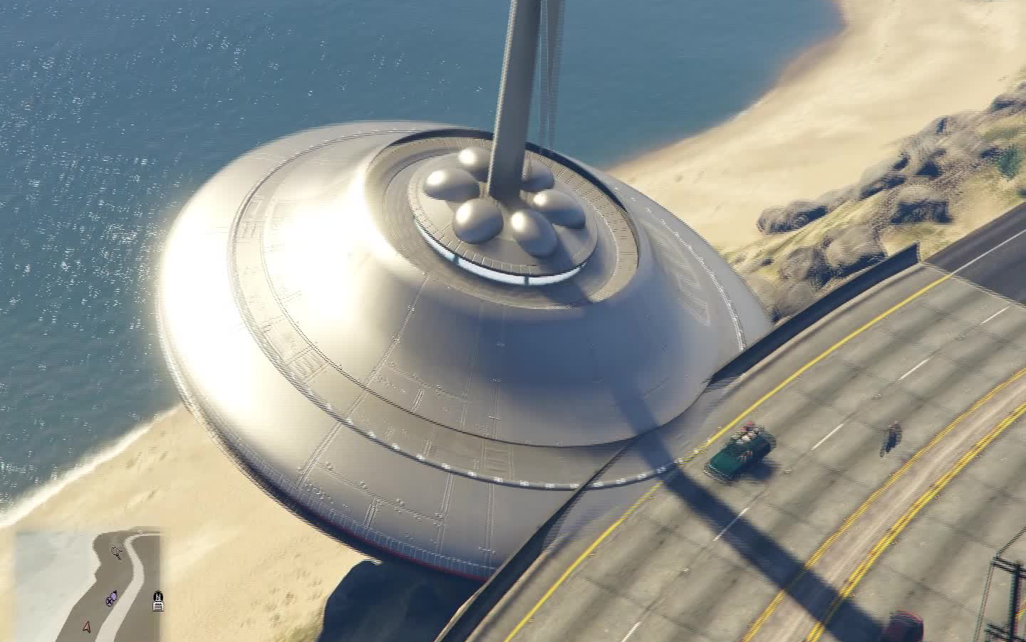 gta5海底ufo图片