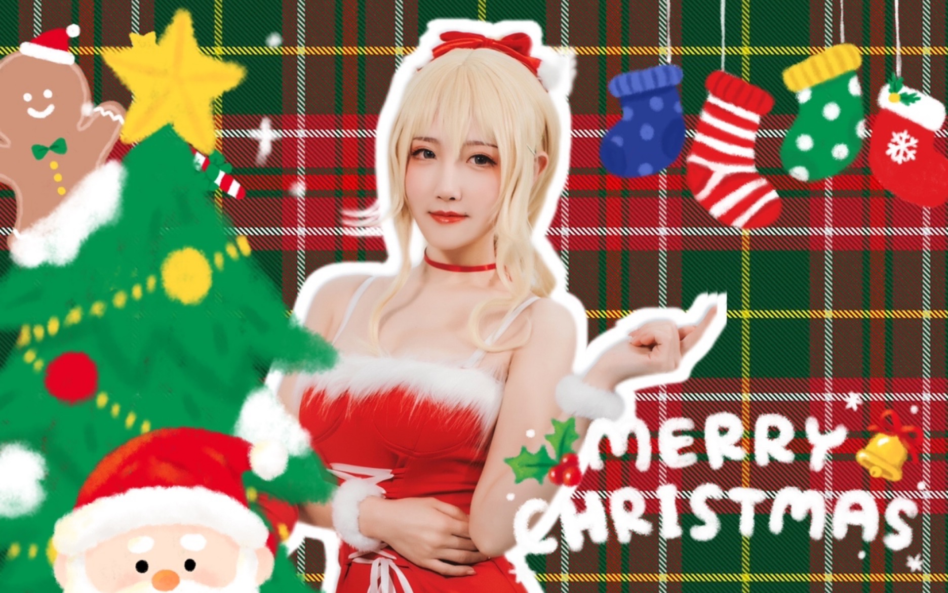 [图]【呆呆Riko】竖屏纯享☆Very Merry Happy Christmas