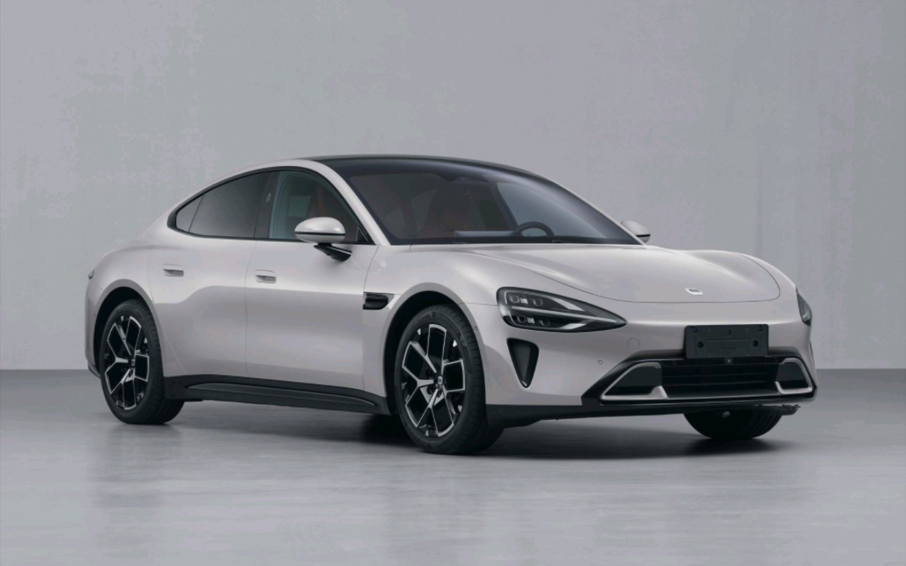 小米汽车 su7系列,工信部"证件照"亮相:溜背式设计,主动式尾翼 ,自建