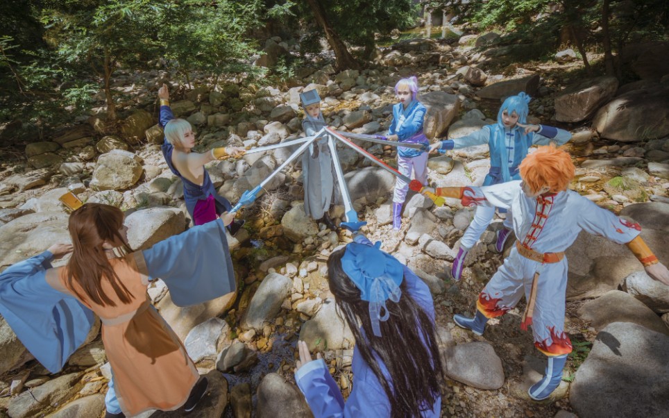 虹猫蓝兔七侠传cos短片之七剑合璧