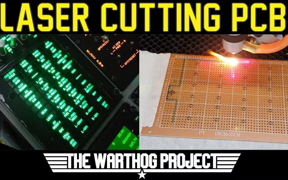 [DCS]如何制作一块主警告面板(Upgrading the Caution Panel (and laser cutting PCB's))哔哩哔哩bilibili