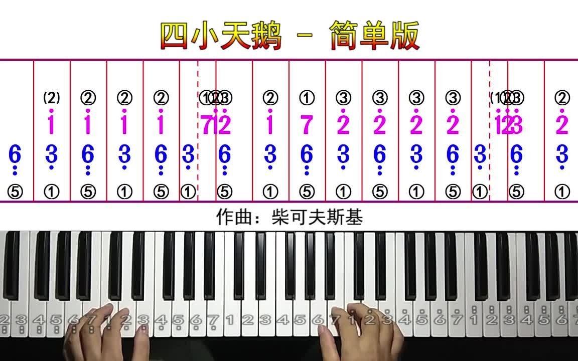 4个键玩具琴简谱图片