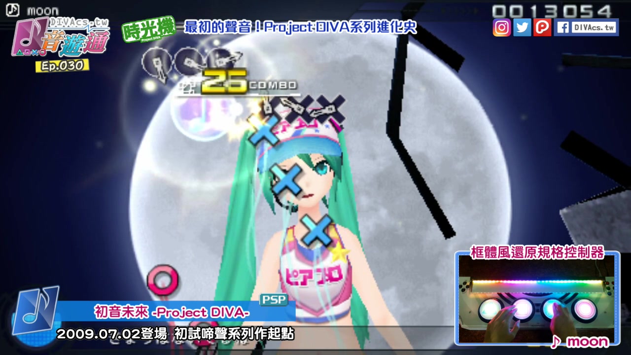 diva音游通30最初的声音diva系列进化史diva时光机moon