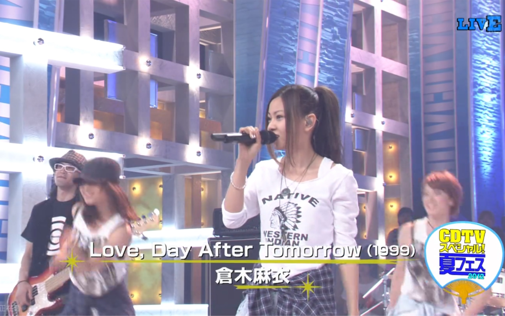 [图]❤欢迎关注我❤天团 仓木麻衣 Mai Kuraki - Love, Day After Tomorrow (CDTV - 2012.07.15)