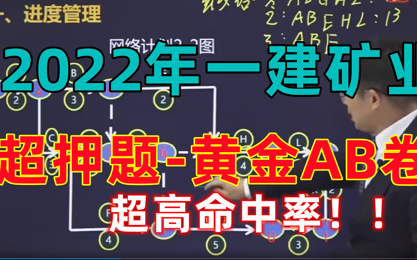 [图]备考2023年一建矿业实务考前绝密押题黄金AB卷白皮书【超高命中率，讲义全】