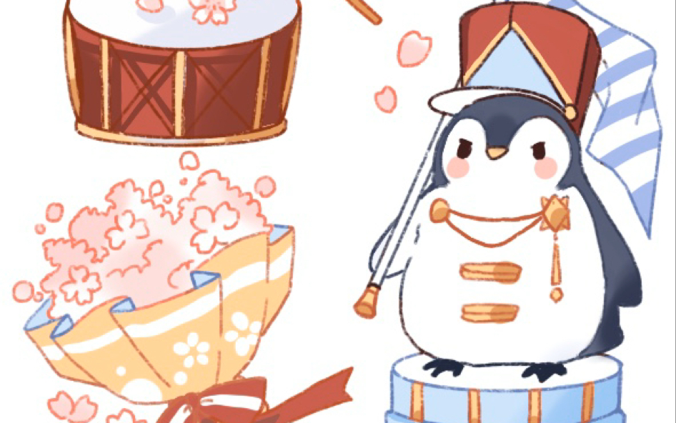 【原创】画群小企鹅哔哩哔哩bilibili