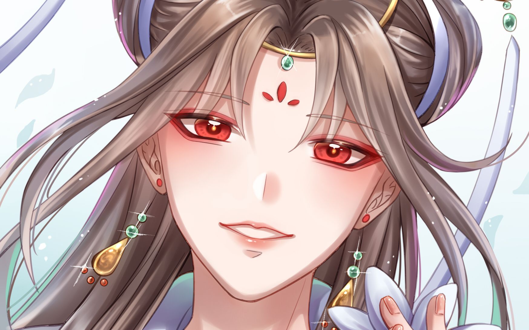 板绘古风橙光倾世医妃同人百里天机