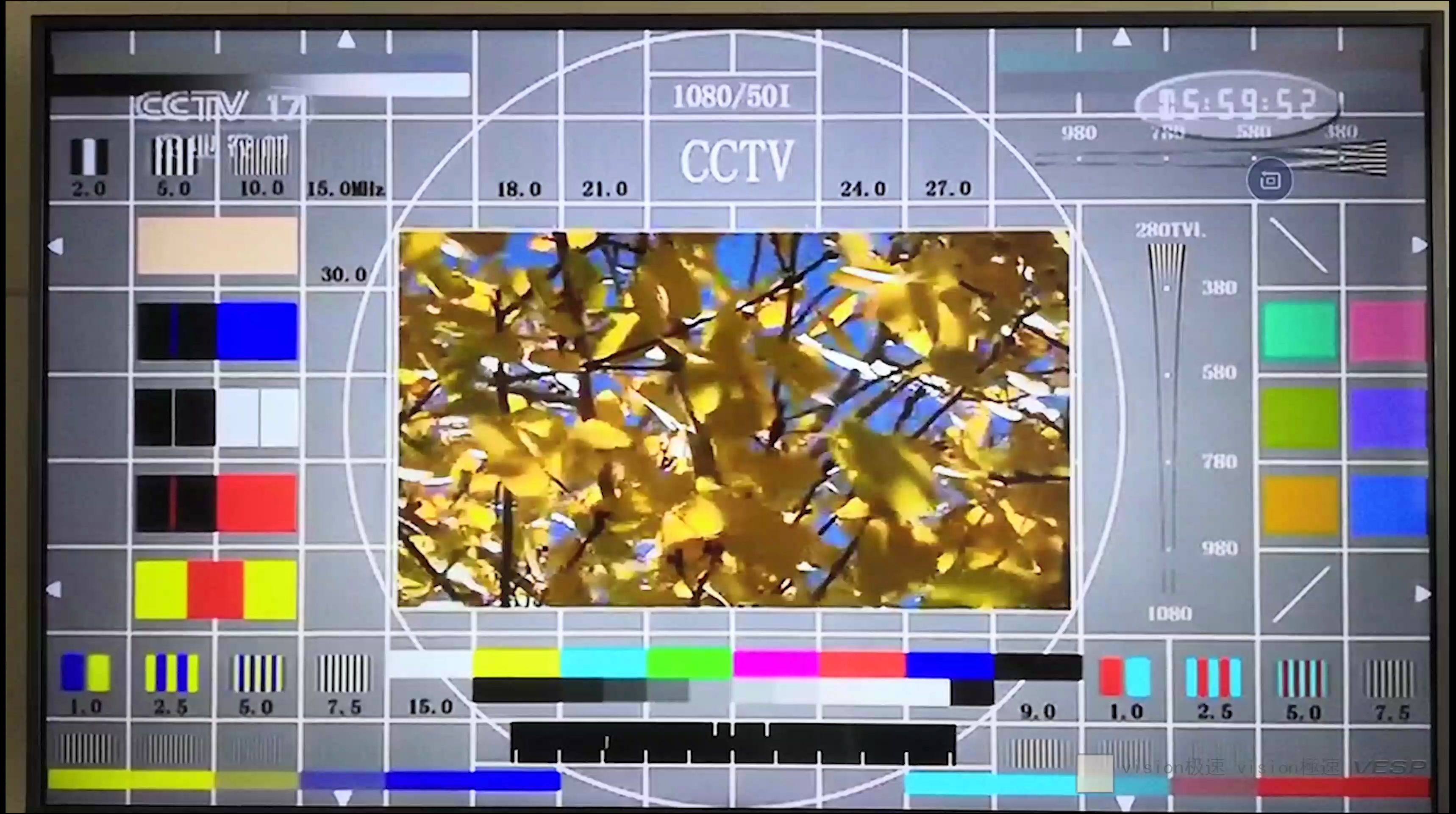 CCTV10测试卡cctv10图片