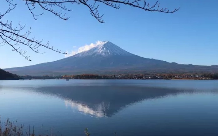 【日本】富士山风景和红叶欣赏哔哩哔哩bilibili