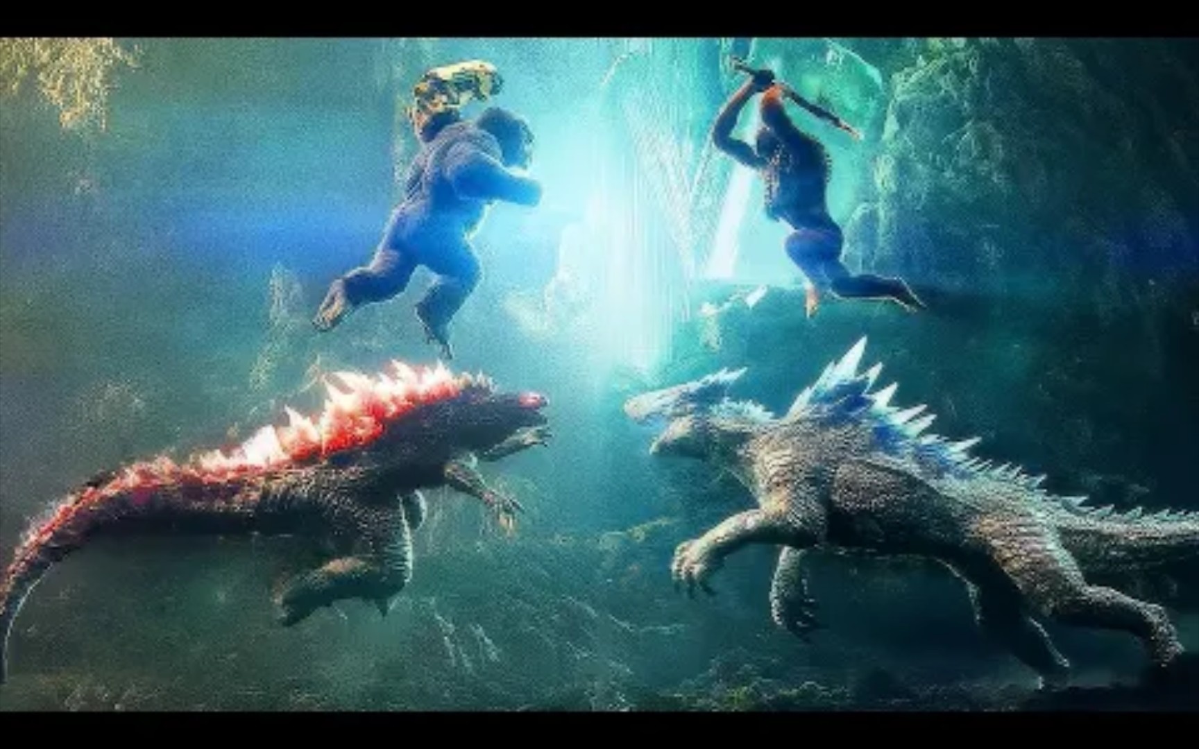 2024年最新科幻动作电影《哥斯拉大战金刚2:帝国崛起》godzilla x