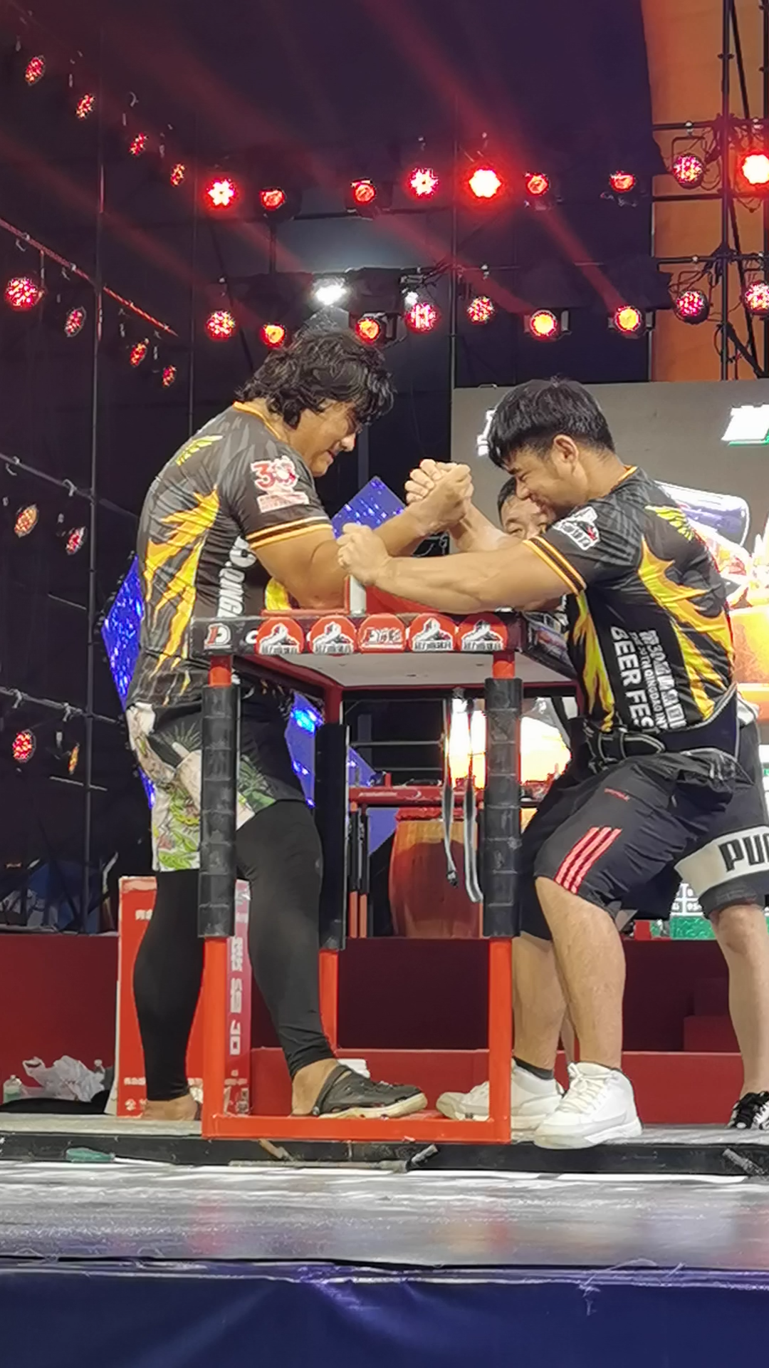 青岛斗腕公开赛##斗腕#夸级别挑战,楼