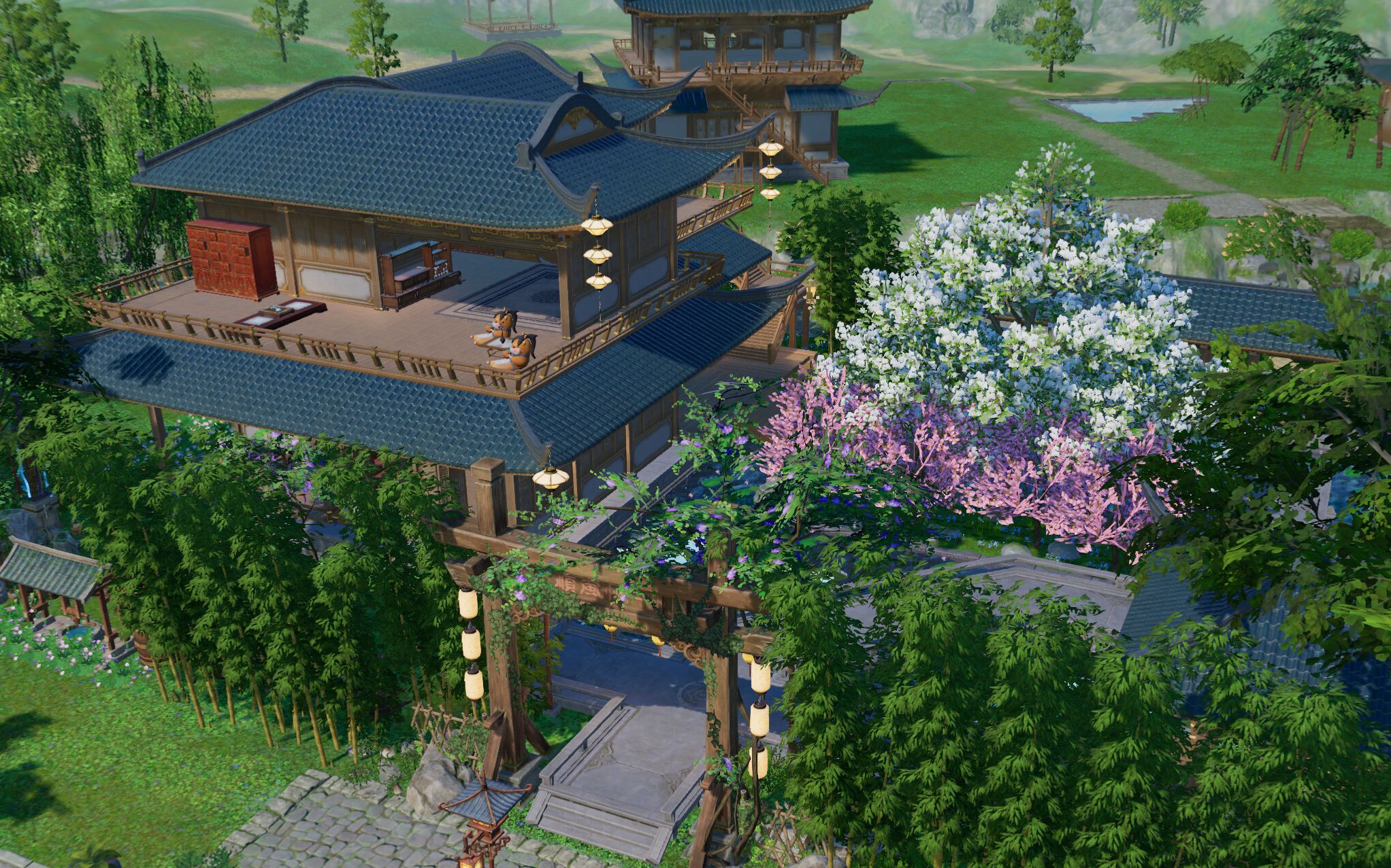 【剑网3家园】2240平冷门地皮——28号