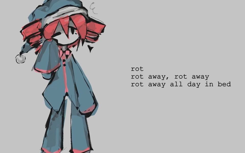 整日躺在床上腐烂的重音teto(rot away ft. kasane teto)