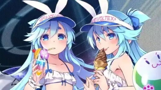 [SDVX EXCEED GEAR] Near & Noah Swimsuit Live2D