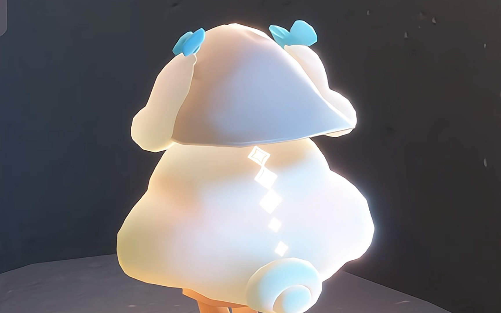 光遇:玉桂狗耳朵发饰和棉花糖斗篷全发型展示来了!