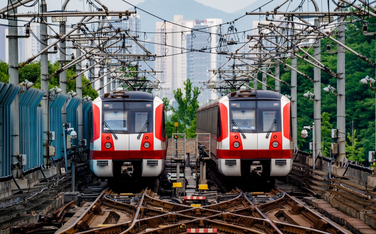 【南京地铁】南京地铁2号线 经天路站折返