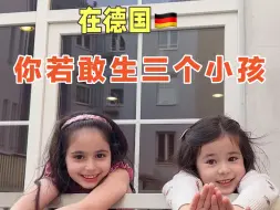 Download Video: 我在德国生三个小孩，领政府福利450万？            换做你在德国，生娃还是丁克？