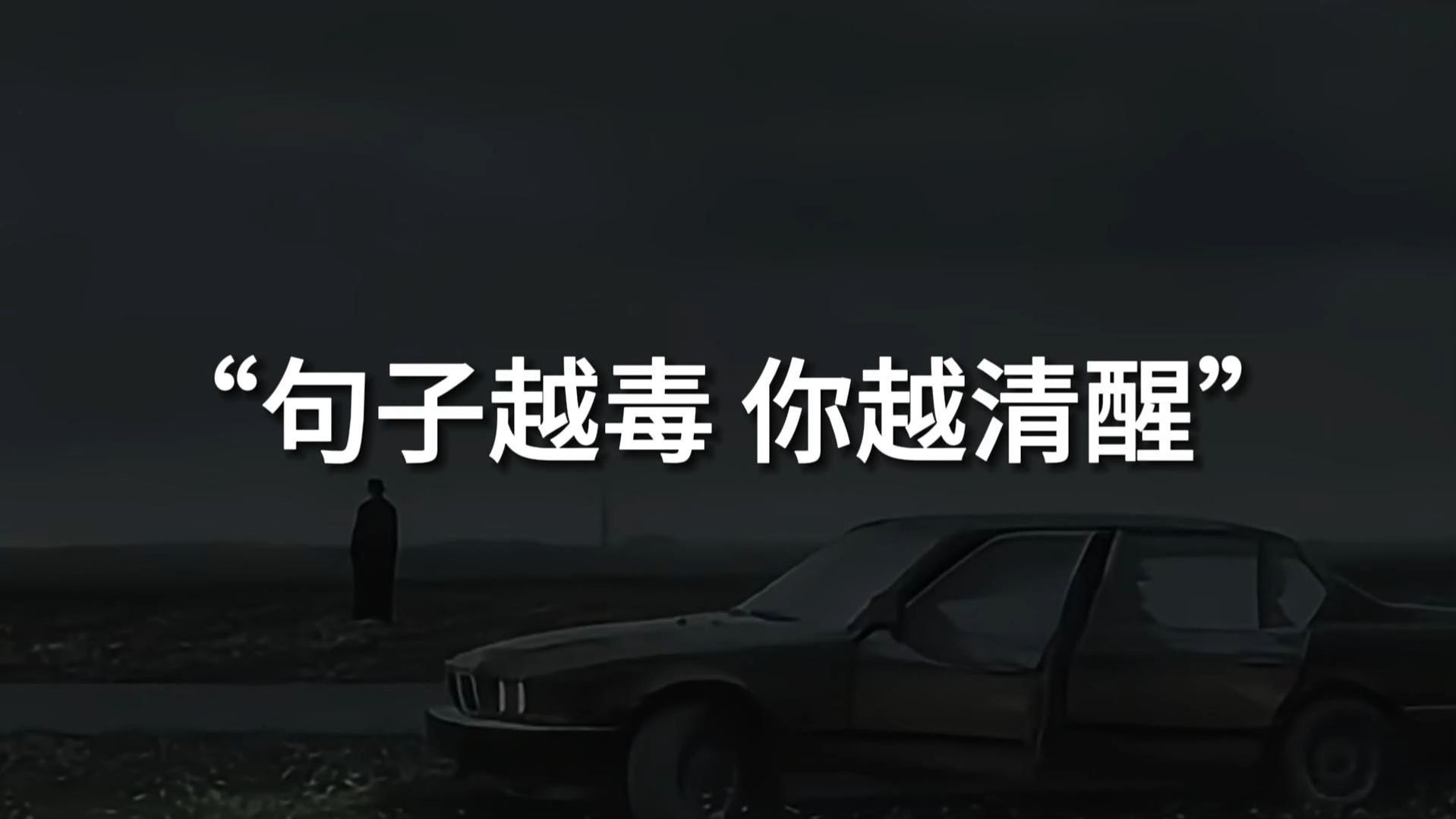 “心软的人永远被糟蹋,心狠的人永远最潇洒”||句子越毒 你越清醒哔哩哔哩bilibili