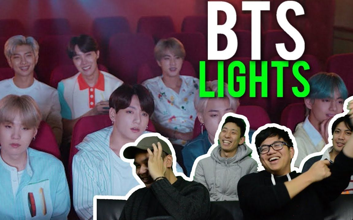 【KMoments】防弹少年团BTS《Lights》MV Reaction哔哩哔哩bilibili