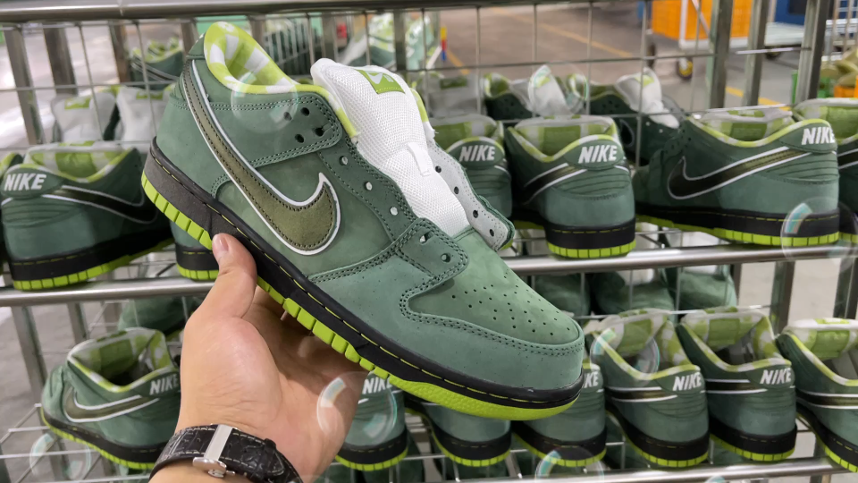 dunk龙虾系列绿龙虾这难道穿出去不是街上最靓的仔