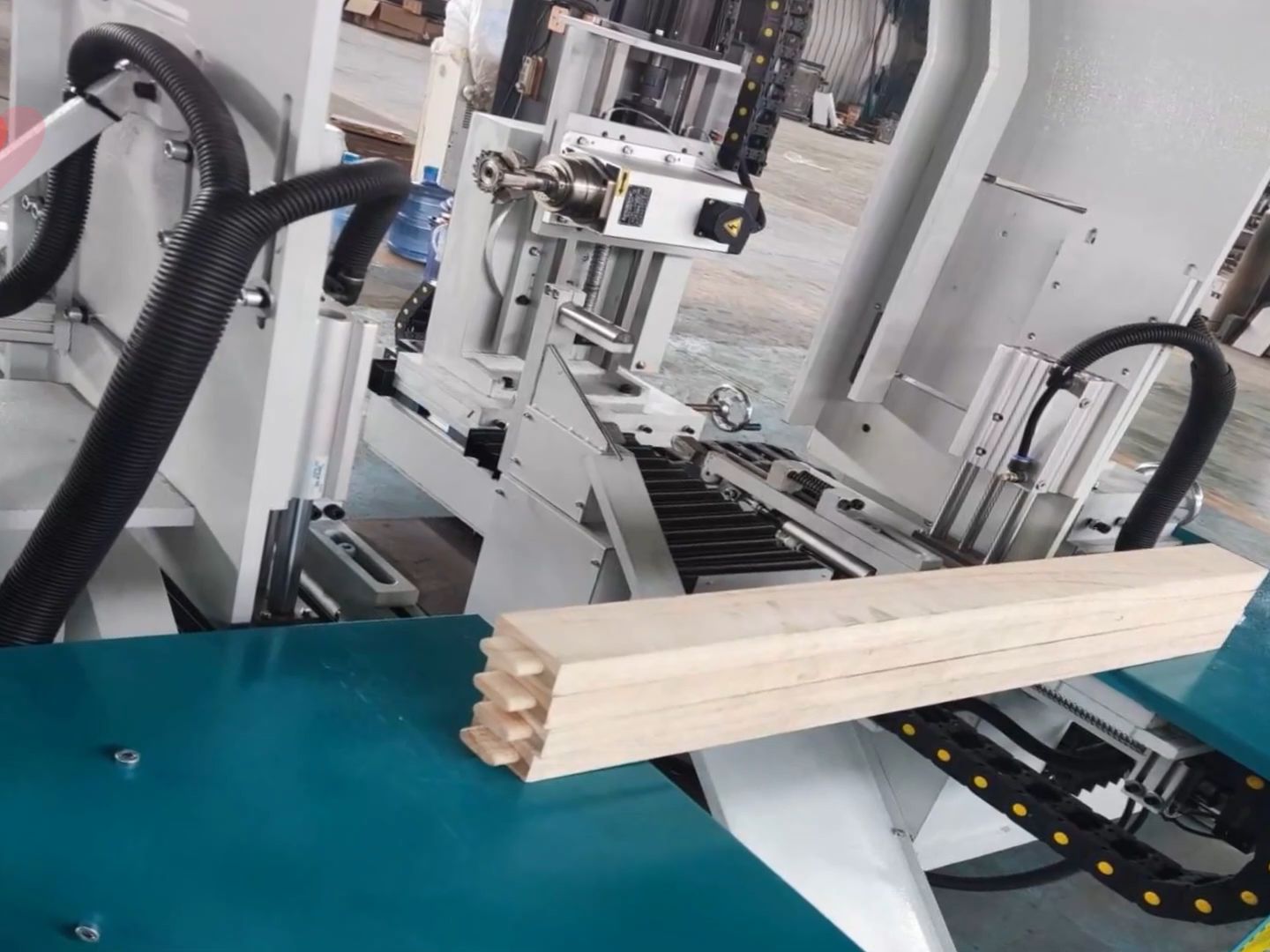 木工打榫头机 木工数控开榫机操作