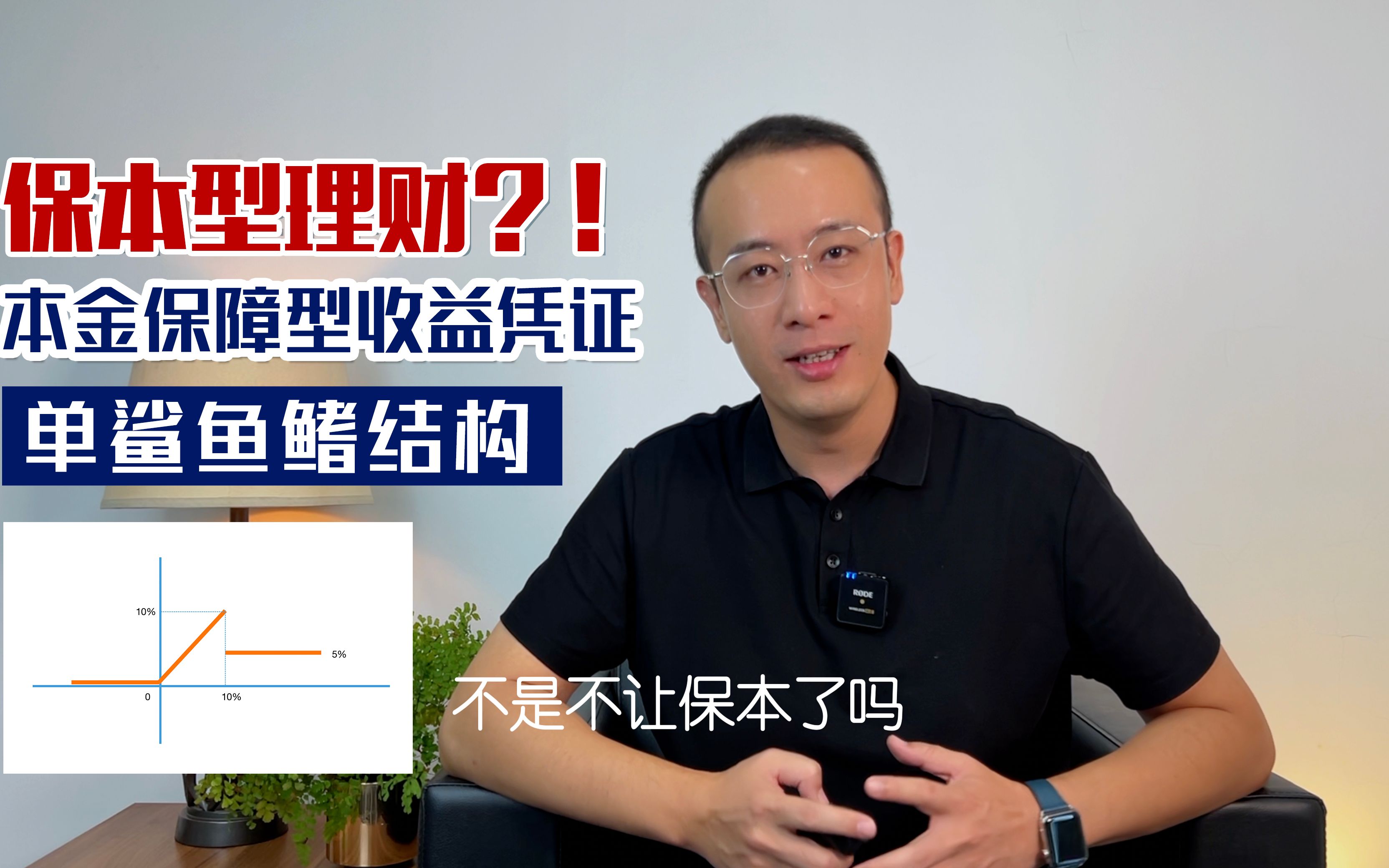 保本型理财?!本金保障型收益凭证——单鲨鱼鳍结构哔哩哔哩bilibili