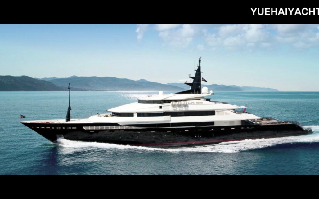 每天认识一艘船 | 荷兰oceanco alfa nero号超级游艇