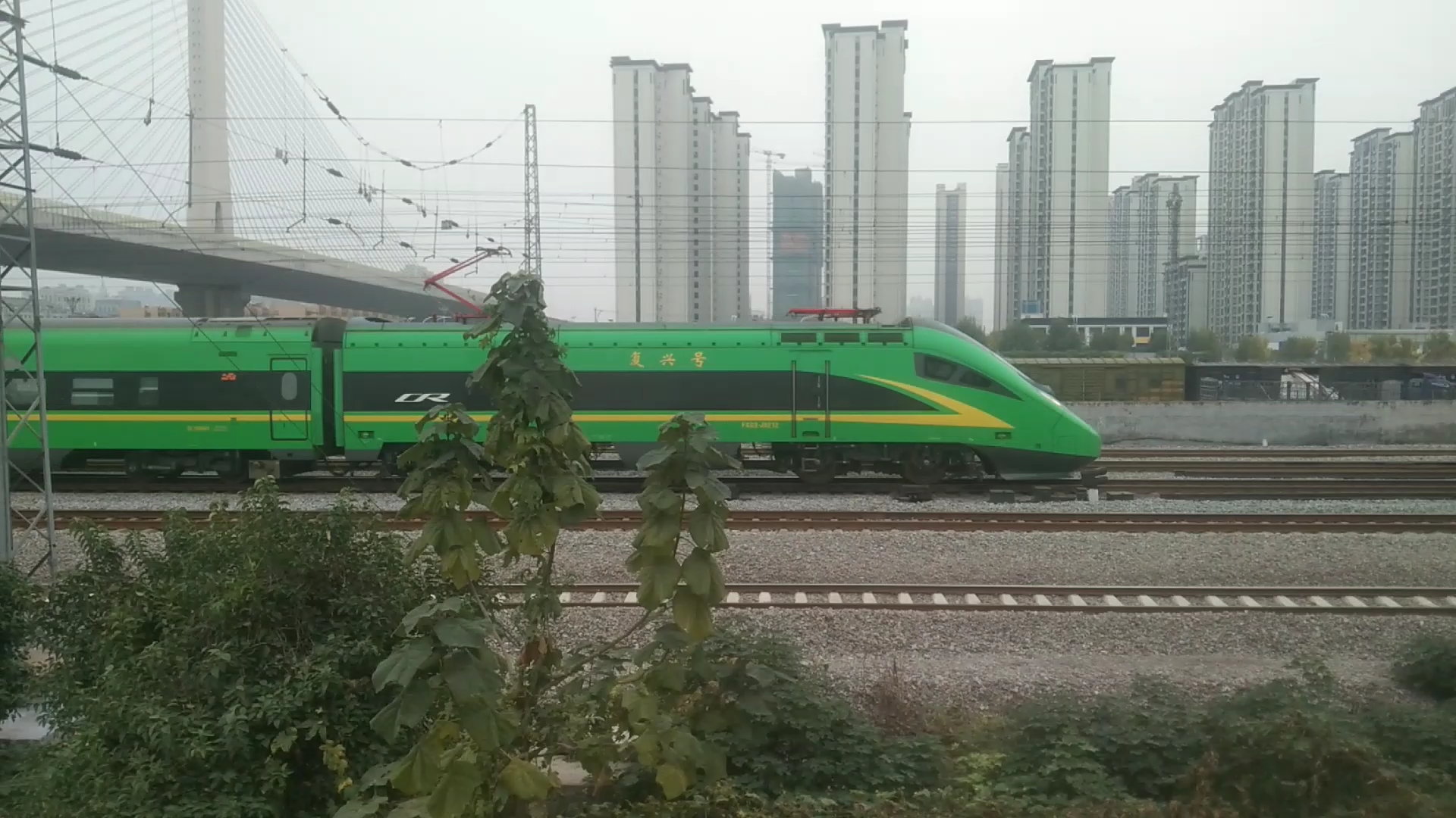 首拍环线车 本务:fxd3-j0212 配属:济局青动