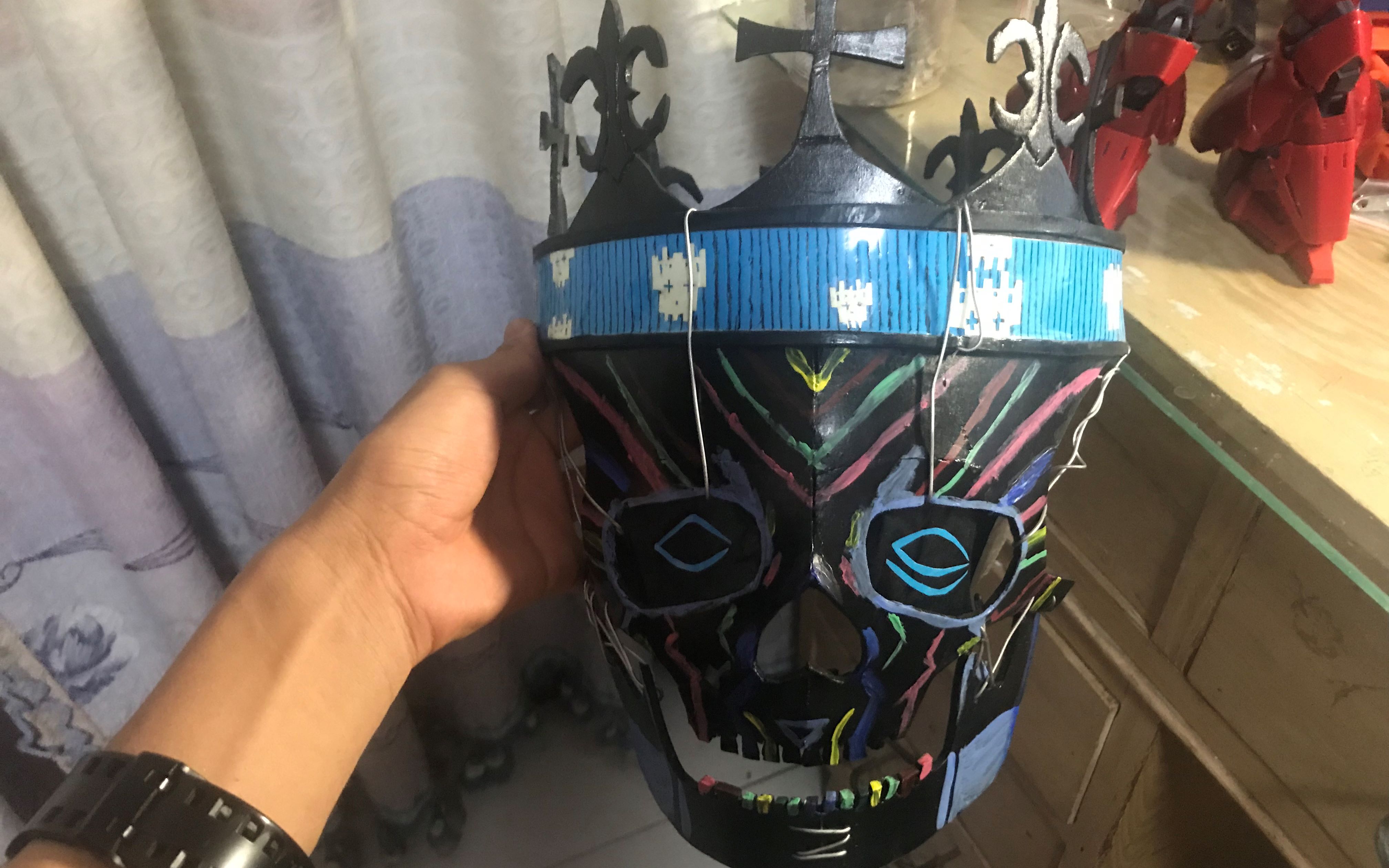 自制看门狗三军团特典面具