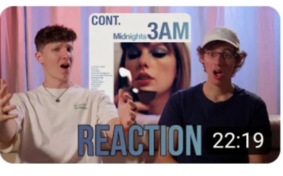 [图]【reaction Taylor Swift】泰勒《Midnights》专辑3am Edition加曲反应合集34-(2)