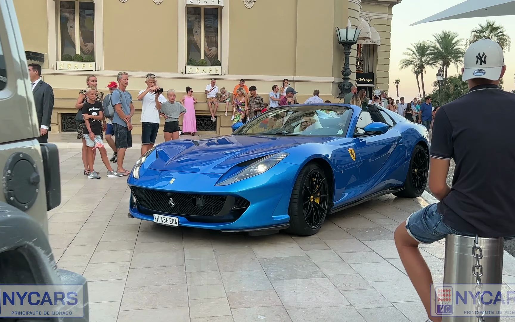 摩纳哥超级跑车 法拉利f12tdf 法拉利sp2 法拉利812sf 兰博基尼svj