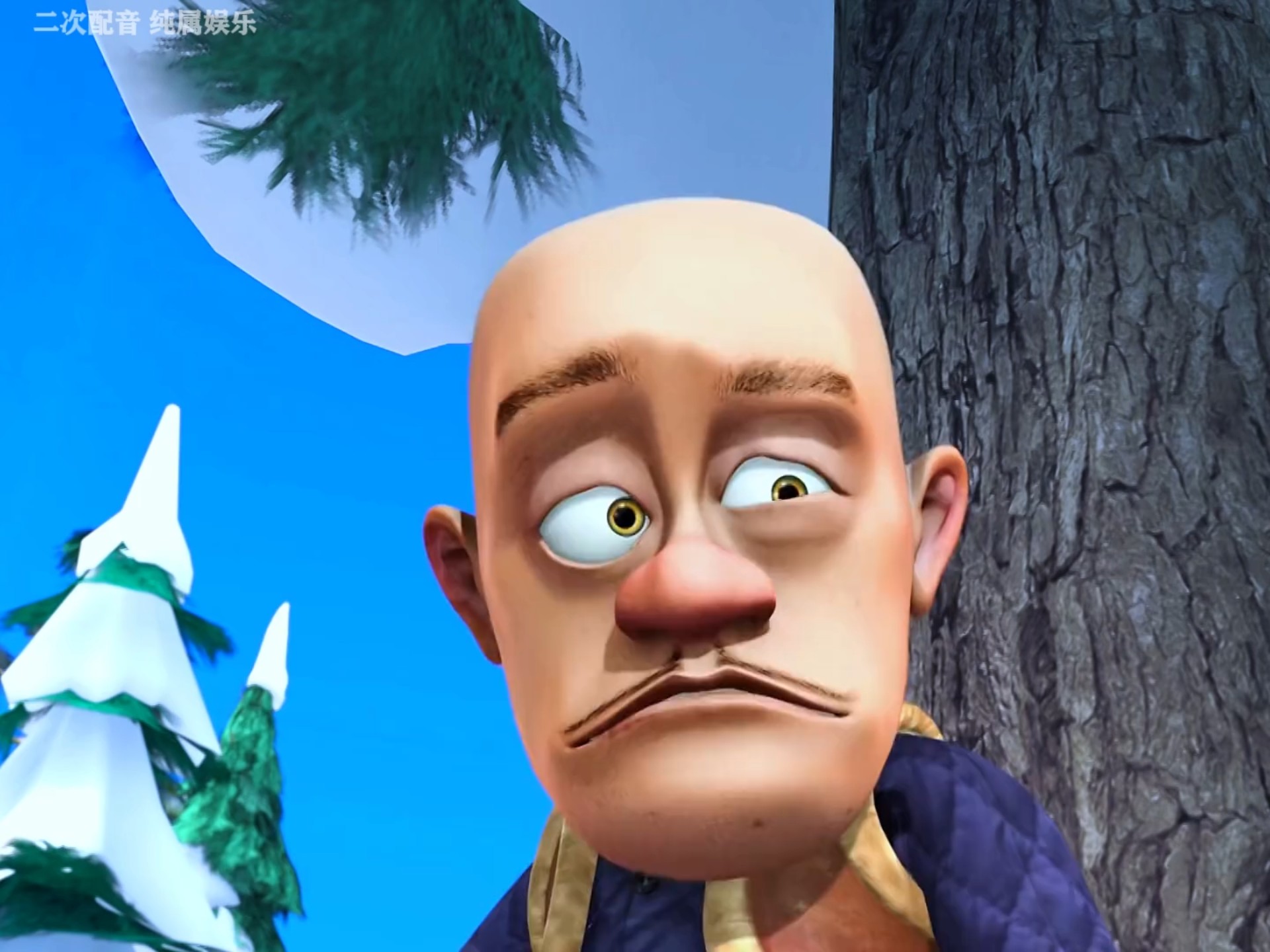 还记得光头强光脚这一集吗 二次配音 娱乐效果